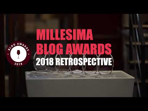 WINE - MILLESIMA BLOG AWARDS 2018 - RETROSPECTIVE