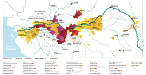 Map of the Loire