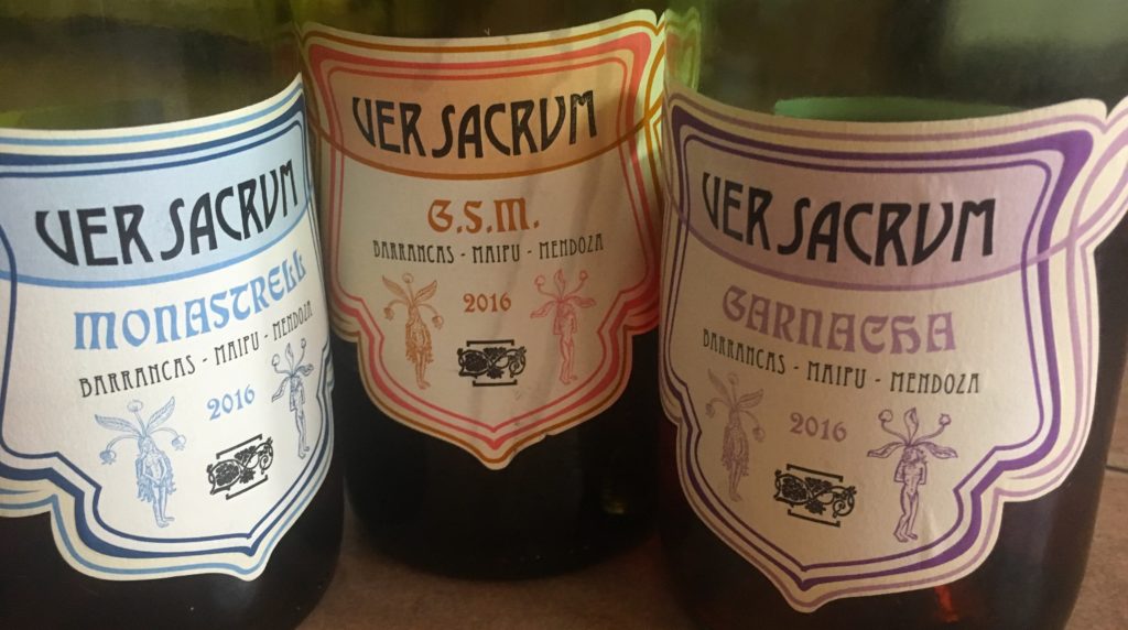 Ver Sacrum wine tasting notes Mediterranean blends