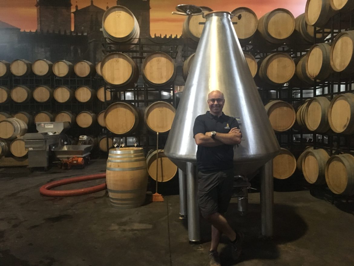 winemaker Carlos Lucas Magnum winery in the Dão region